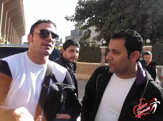 حصرياً بالفيديو .. شاهد عمرو زكى وهو يوجه اعتذاره للجماهير البيضاء عبر موقع &