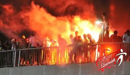 اخبار الزمالك - خاص وعاجل .. الوايت نايتس تشعل سماء القاهرة بالشماريخ من على كوبري المطار