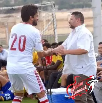 اخبار الزمالك - شاهد بالصور الحصرية: موتوسيكل الوحش .. وضحكات فييرا .. وسلامات عبد العال في كواليس ودية طنطا