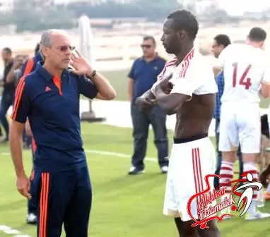 اخبار الزمالك - خاص .. فييرا يشكر عباس ويؤكد: ضميري لا يسمح بالحصول علي مرتب دون عمل!!