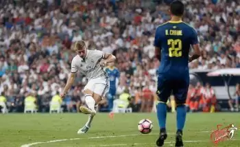 بالفيديو ريال مدريد يفوز بصعوبة على سلتا فيجو وهدف رائع لكروز بالمسطرة 