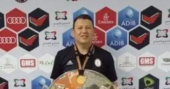 مدرب الزمالك مع الوحدة الاماراتى فى البطولة العربية 