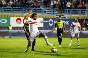 اخبار الزمالك - جووووول الزمالك يصحح الاوضاع امام المقاولون العرب في الشوط الثاني  وصدمة جديدة 