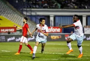 بالصور | كاسونجو يدعم الزمالك أمام بيراميدز