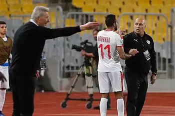 اخبار الزمالك - تعرف ماذا طلب كهربا من لاعبى الزمالك قبل لقاء النجم الساحلي 