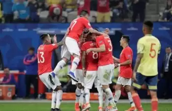 فيديو | تشيلي تقصي كولومبيا بضربة حظ 
