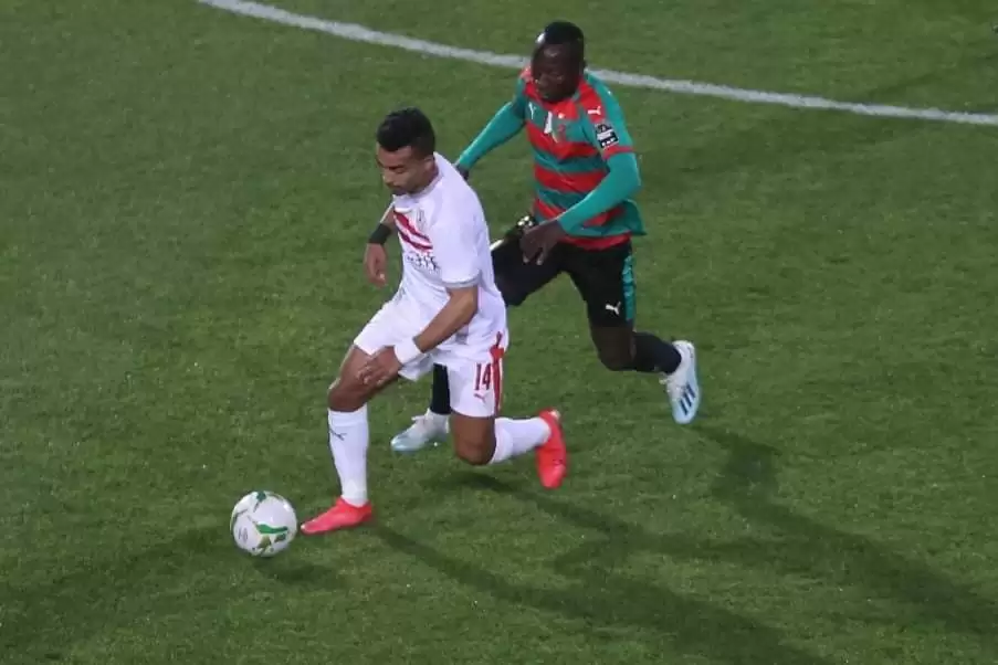 اخبار الزمالك - الزمالك والمولودية الجزائري .. تسيما يحرم الزمالك  من ضربتى جزاء 