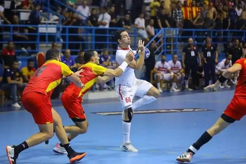 كوماندوز الزمالك يخسر البطولة العربية لكرة اليد من الترجي التونسي فى اللحظ�