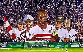 اخبار الزمالك - صور. .. كتبت حناجرنا ابدا لن تصمت جماهير الزمالك ترفع تيفو شيكابالا قبل مواجهة الأهلي..الوحش يمنح إيمانويل أديبايور قميص الزمالك ..تعليق جوميز وكولر بعد إعلان التشكيل الرسمي 