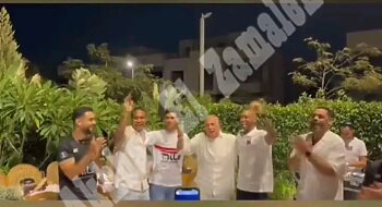 اخبار الزمالك - بحضور لبيب..شيكابالا يحتفل بكأس السوبر الأفريقي مع هنادي مهنى وهنا الزاهد صور  .. بشرة خير لمحمود الونش .. أول قرارات جوميز بعد العودة 