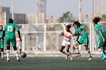 اخبار الزمالك - بالصور ..سوبر هاتريك أليس يقود سيدات الزمالك لاكتساح  المصري ..سلة الزمالك تعبر الطيران