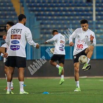 اخبار الزمالك - بالصور..تدريب منتخب مصر بمشاركة خماسى الزمالك وتغيير موعد مباراة بتسوانا 