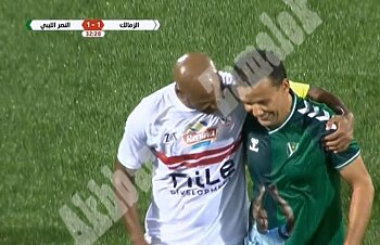 اخبار الزمالك - كوستا ينقذ الزمالك أمام النصر الليبي وشيكابالا يبدأ اللقاء بطلب من كمونة ظهور علم فلسطين 